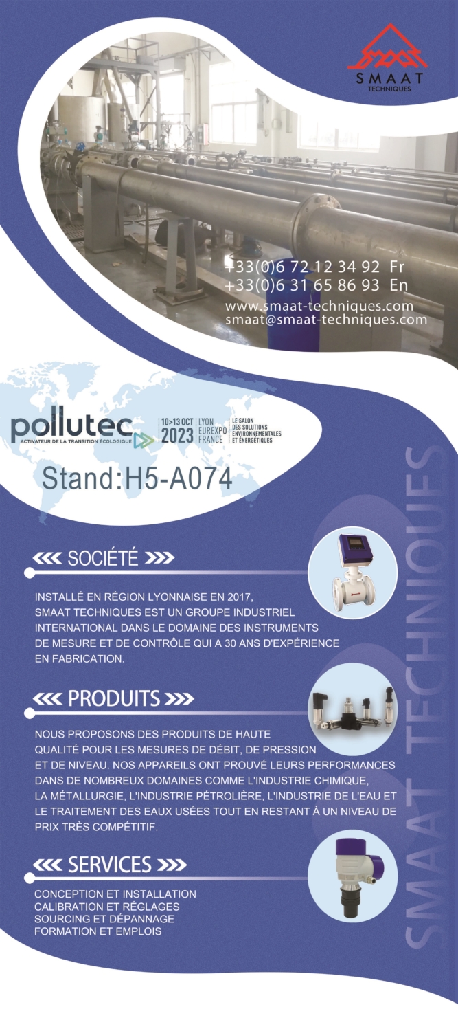 Pollutec 2023 Smaat techniques